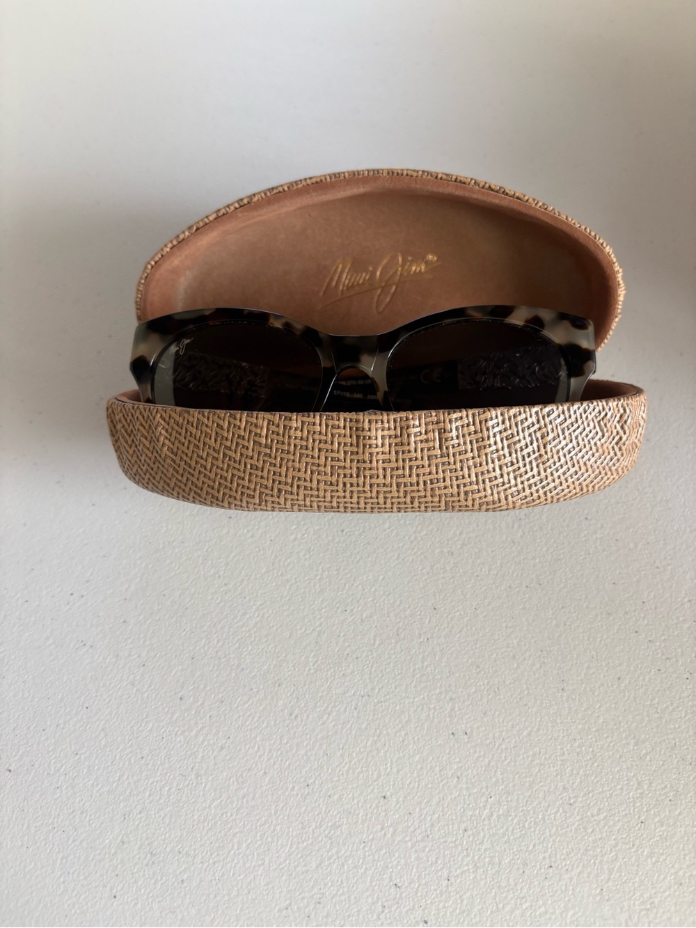 Maui Jim MJ747-05T Monstera Leaf 24K Polarized Sunglasses Tortoise w/
